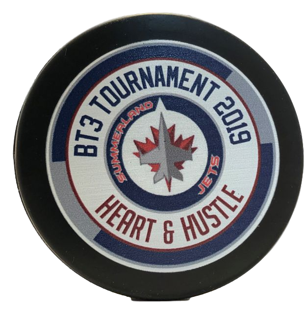 Custom Team Photo Hockey Puck